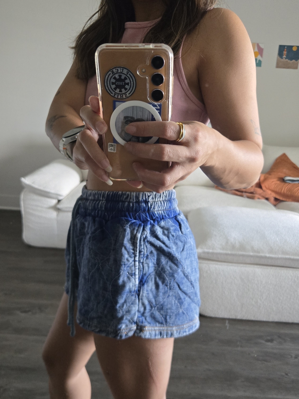 Urban Outfitters Shorts with Quilted Lining